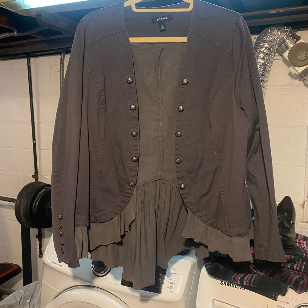 Two military style jackets